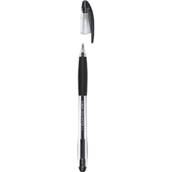 Atlantis Stic Ball Pens Black [Pack 12]